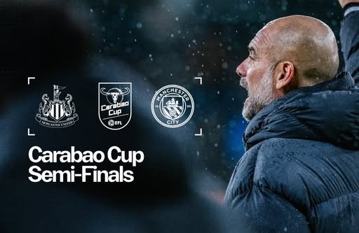 ศึกคาราบาว คัพ ฤดูกาลนี้ได้บทสรุปคู่รอบรองชนะเลิศแล้ว โดย นิวคาสเซิล ยูไนเต็ด แชมป์เก่า จะพบกับ แมนเชสเตอร์ ซิตี้ เจ้าของแชมป์รายการนี้ 8 สมัย ในรอบตัดเชือกแบบเหย้า-เยือน ถือเป็นบิ๊กแมตช์ที่แฟนบอลจับตาอย่างยิ่ง